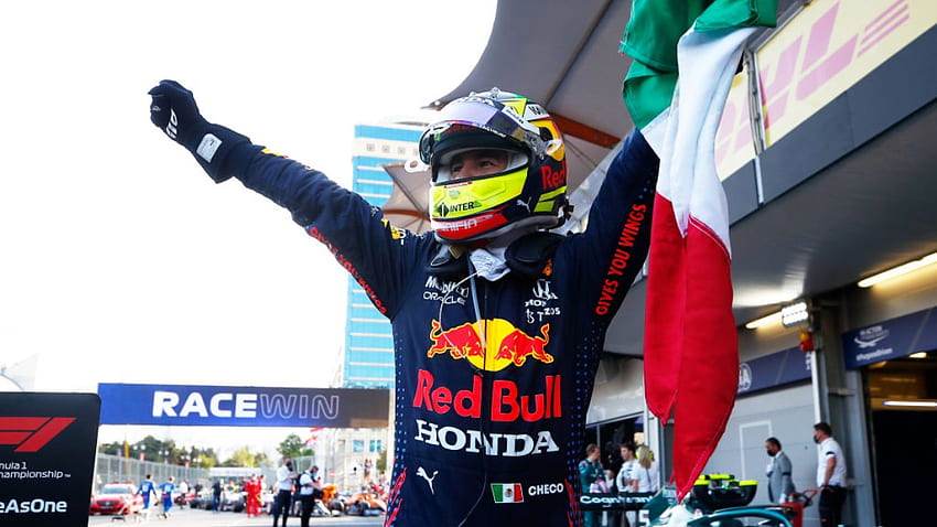 Sergio Pérez gana el GP de Azerbaiyán después de que Max Verstappen se estrelle desde el liderato. Noticias de Fórmula 1 â India TV, Checo fondo de pantalla